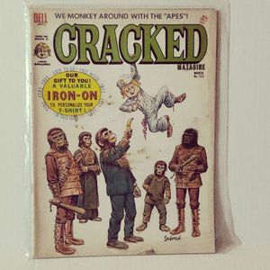 Cracked Mazagine We Monkey Around With The Apes! March No.123